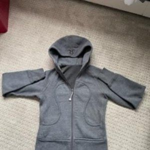 Lululemon Grey Scuba Jacket Size 4